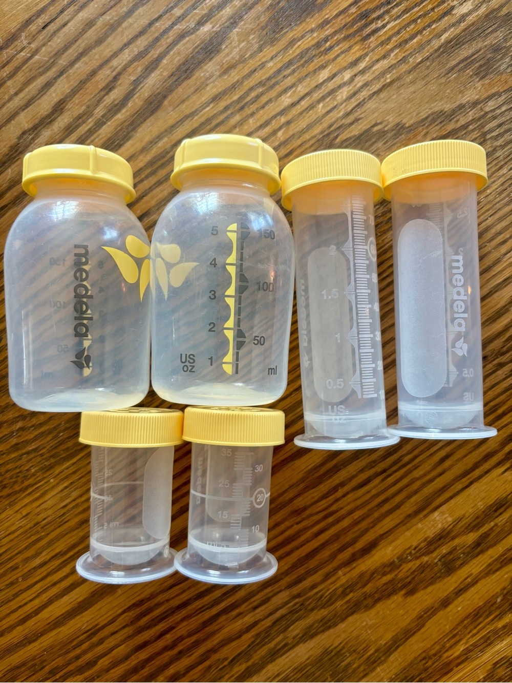 Medela milk storage bottles
